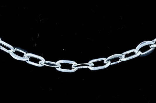 CH-CC-CH-212SI 8x6mm Flat Oval Links
