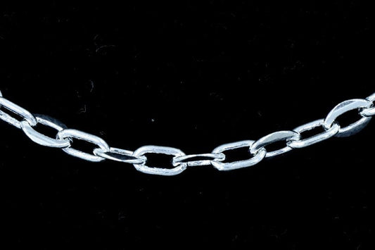 CH-CC-CH-212SI 8x6mm Flat Oval Links