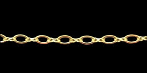 CH-CC-CH-245G 3.5x3mm Oval Links