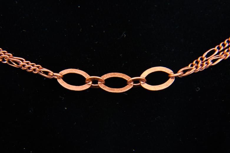 CH-CC-Ch-60AC 9x6mm Alt Long/Short Curb Chain