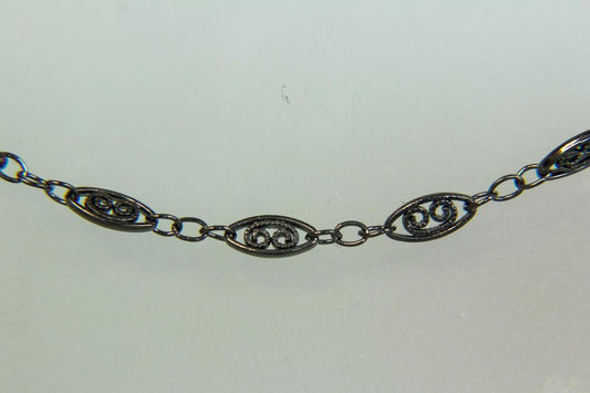 CH-CC-CH-6B 7x4mm Filigree Links