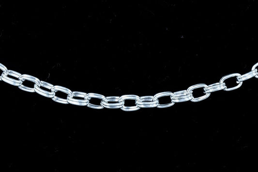 CH-CC-CH-807SI 6x4mm Double Sq Box Chain