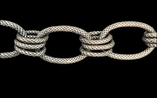 CH-CC-CH-811AS 19x12mm Textured Link