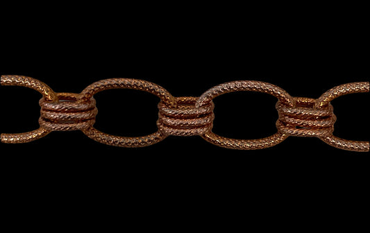 CH-CC-CH-811C 19x12mm Textured Link