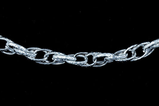 CH-CC-CH-816SI 10mm x 6.2mm Double Hammered Ovals