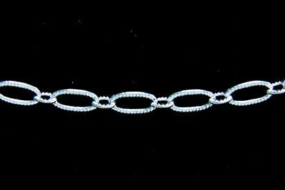 CH-CC-CH-820SI 3mm Textured Oval Chain