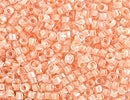 M-067-11DB Light Peach Lined Crystal