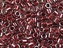 M-924-10DBM Sparkling Cranberry Lined Crystal