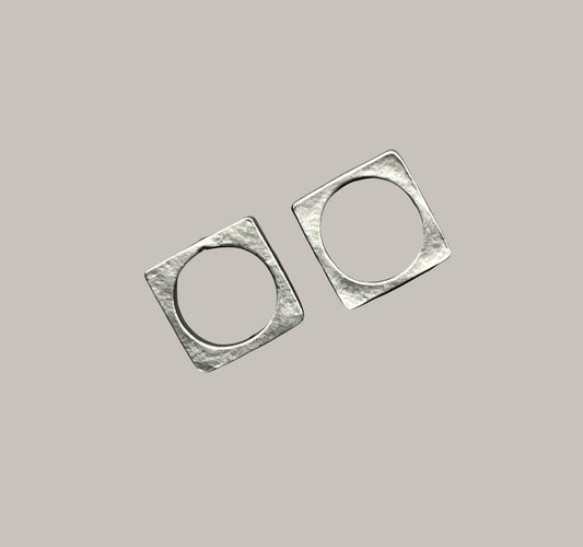 CA-CB-K52SR 8.4mm Sq Bead Frame Satin Rhodium