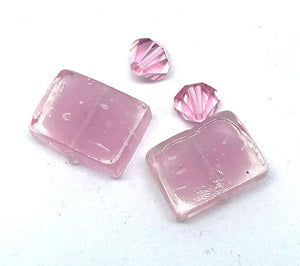 Kit-MURANO5 Murano Earrings Light Pink