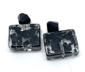 Kit-MURANO7 Murano Earrings Black