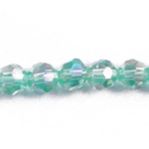 CRY-6R16AB 6mm - 32 cut Lt. Aquamarine AB