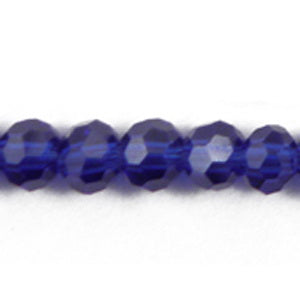 CRY-6R21 6mm - 32 cut Dark Sapphire