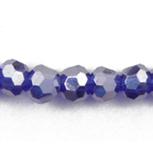 CRY-6R21AB 6mm - 32 cut Dark Sapphire AB