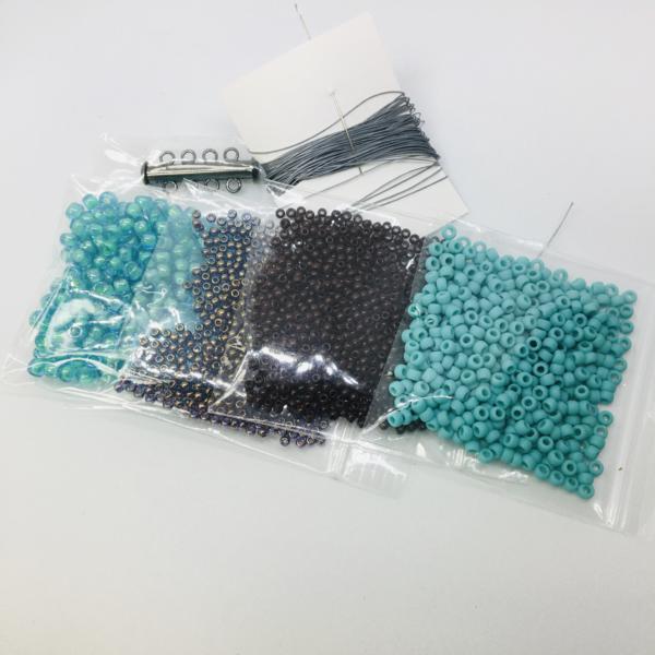 Kit-BUBBLE2 Bubblelicious Bracelet Turquoise/Black