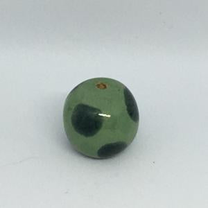 Round - Dots Lime/Green