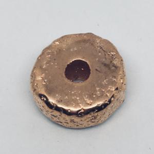 CA-MC-PT20-C Round Lumpy Bead 20x10mm Copper