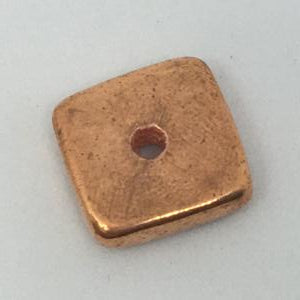 CA-MC-T12-C Flat Square Bead 12x3mm Copper