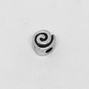 CA-MM-X0015-P Spiral Bead Pewter