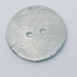 CA-MM-X10031-S Cornflake Button Silver
