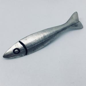 CA-MM-X5204-P Fish Button Pewter
